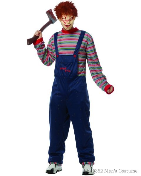 Adult Chucky Costume w/Mask (Licensed)