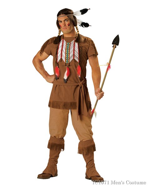 Elite Indian Brave Mens Costume