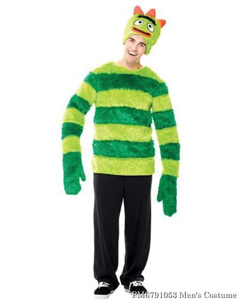 Yo Gabba Gabba Brobee Mens Costume