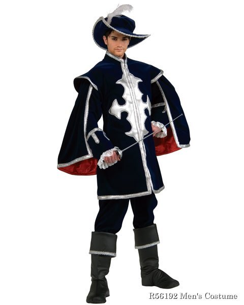 Grand Heritage Musketeer Mens Costume