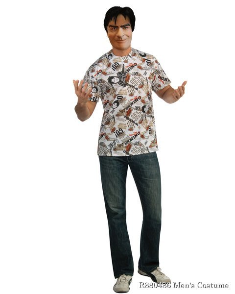 Charlie Sheen Mens Costume Kit