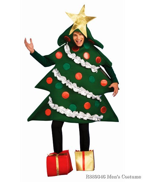 Mens Christmas Tree Costume