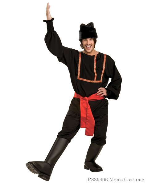 Black Russian Mens Costume