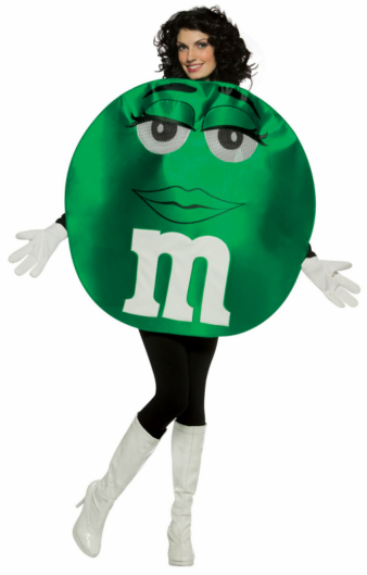 M&Ms Green Deluxe Teen Costume