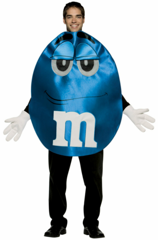 M&Ms Blue Deluxe Teen Costume