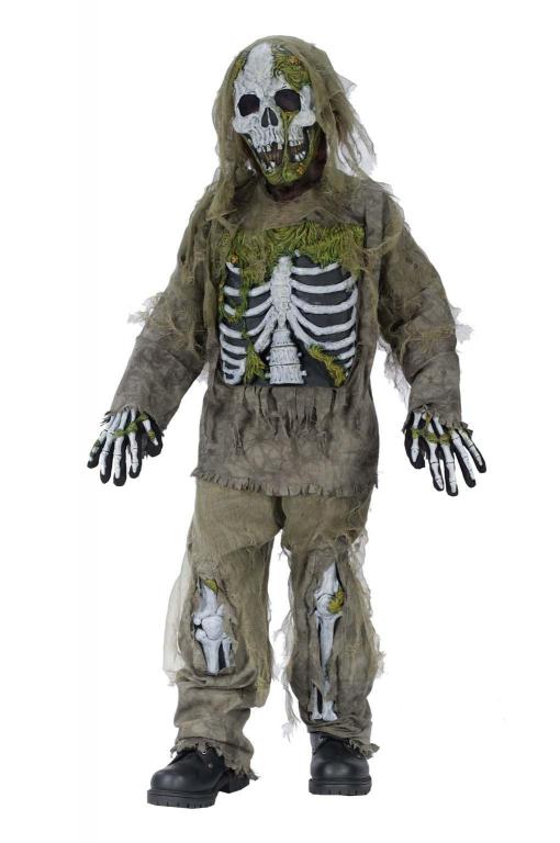 Skeleton Zombie Child Costume