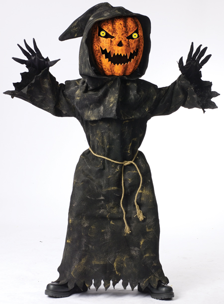 Bobble Head Pumpkin Child Costume