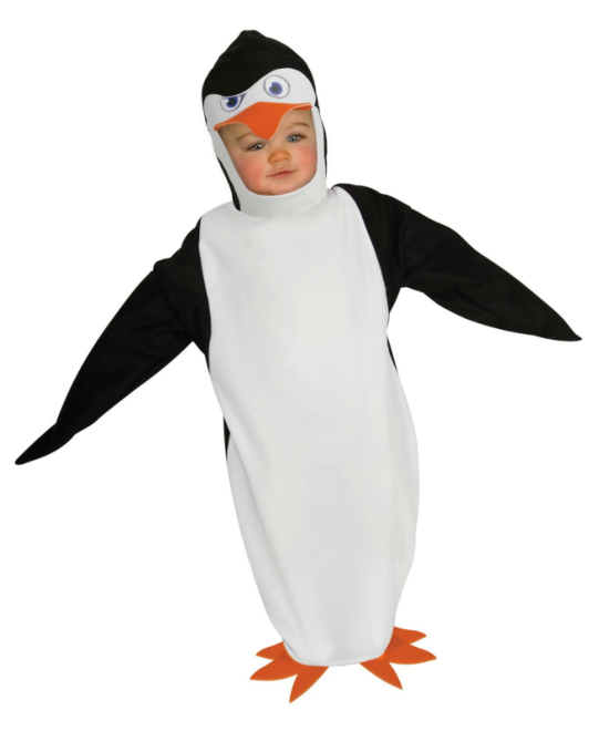 The Penguins of Madagascar-Skipper Infant Bunting Costume