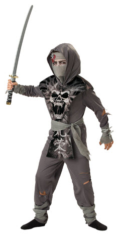 Zombie Ninja Child Costume