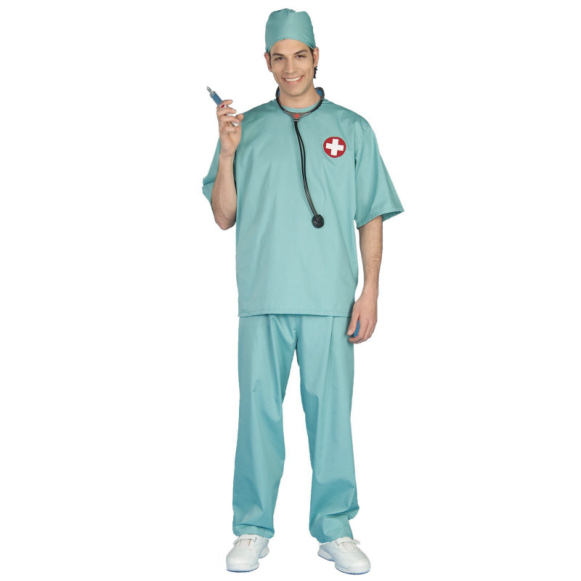 Surgeon Scrubs Adult Costume