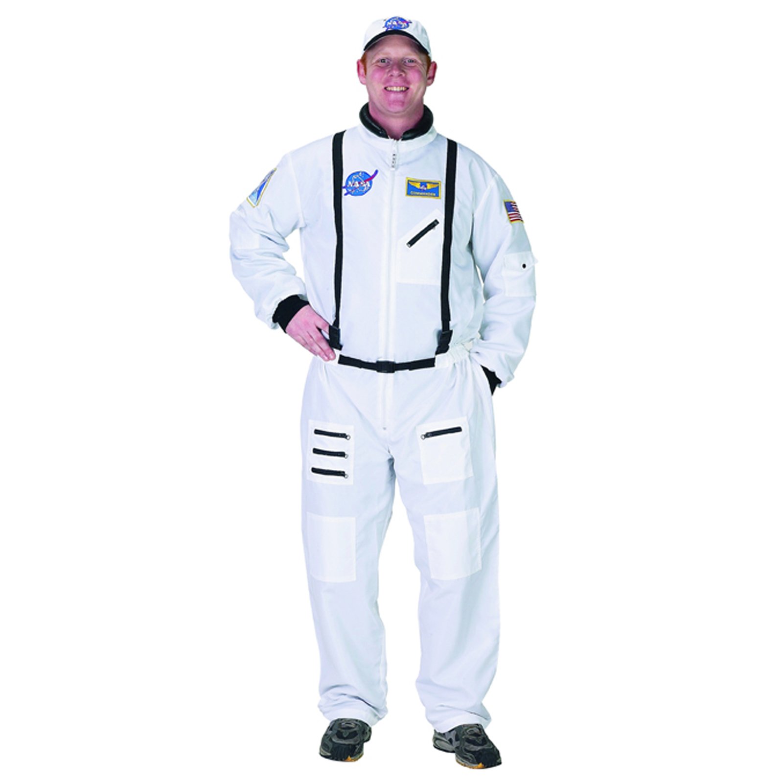 NASA Astronaut Suit White Adult Costume