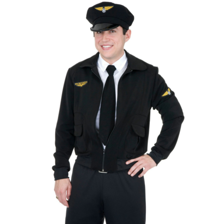 Mile High Captain Mens Pilot Adult Plus Costume