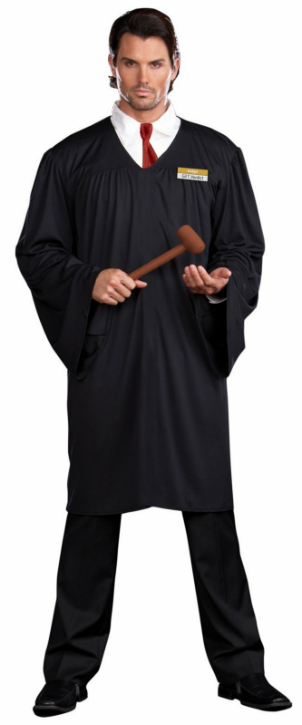 Judge Gil T. Verdict Adult Costume