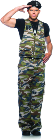 Special Ops Officer Adult Costume