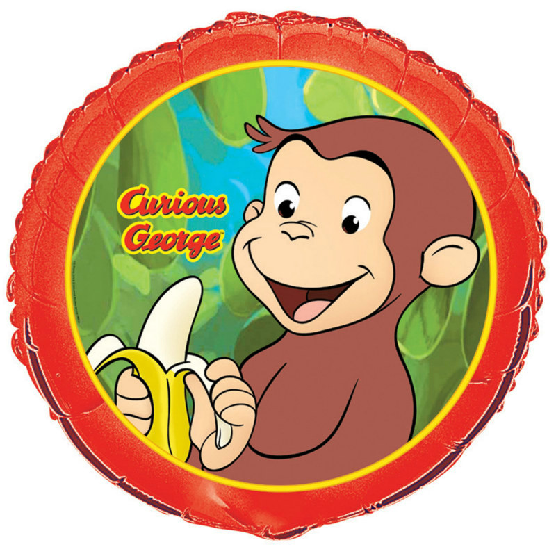 Curious George 18" Foil Balloon