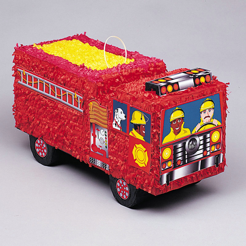 Firefighter Fire Engine Pinata