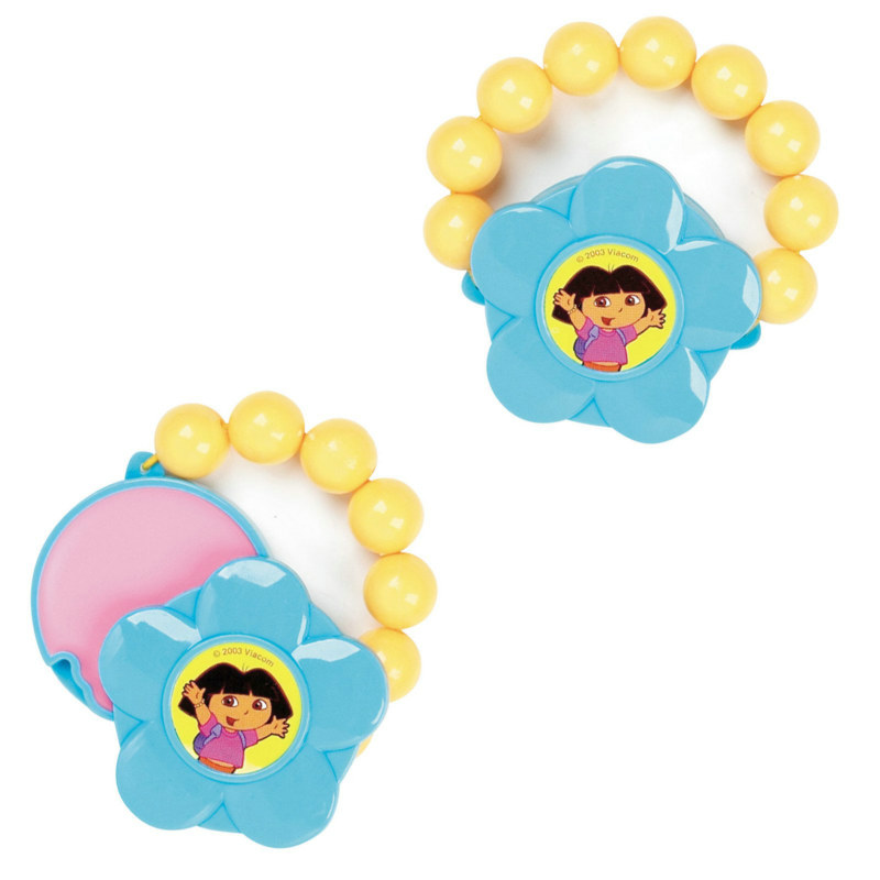 Dora The Explorer Lip Gloss Bracelets (4 count)