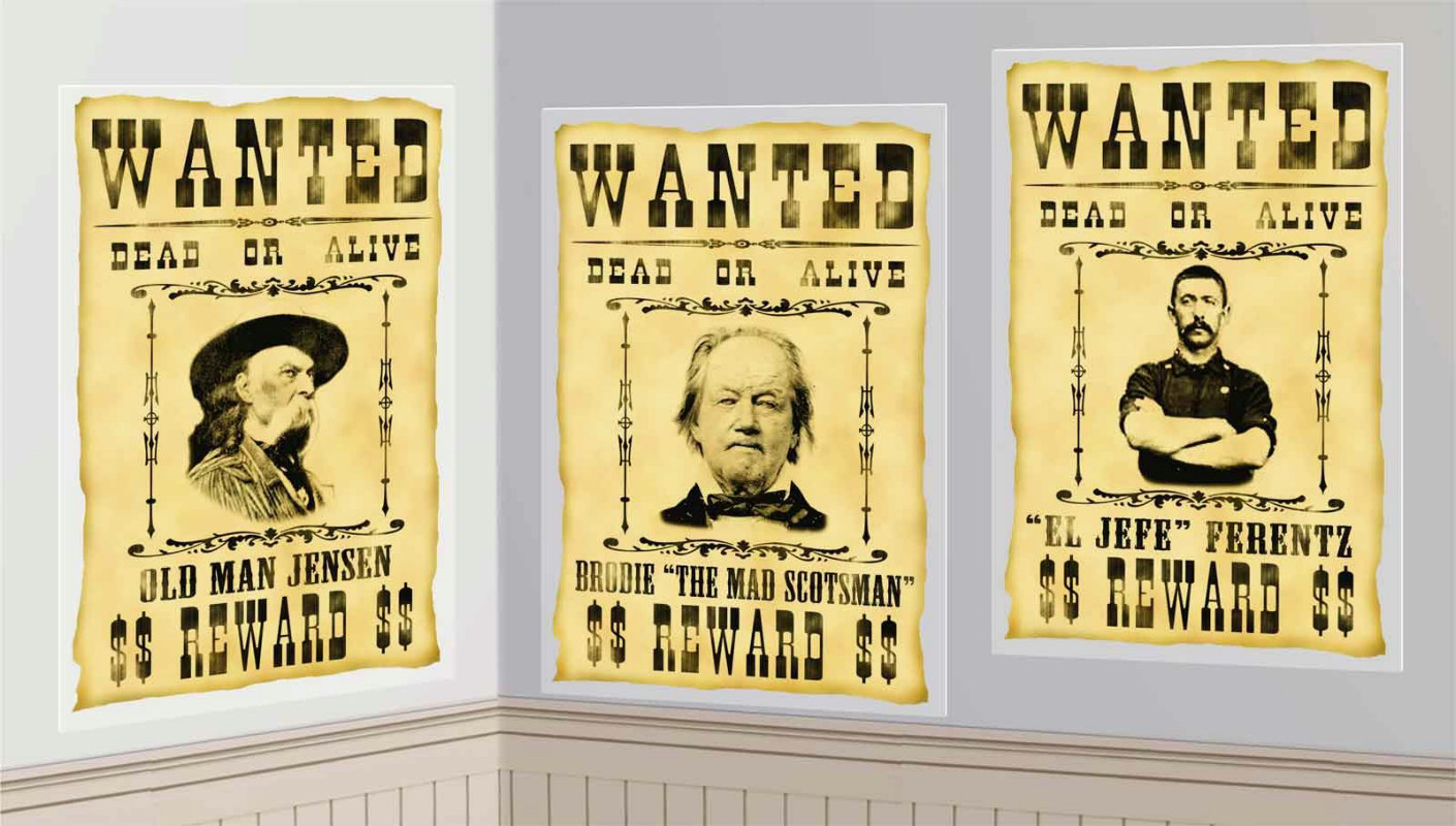 Wanted Posters Add-Ons