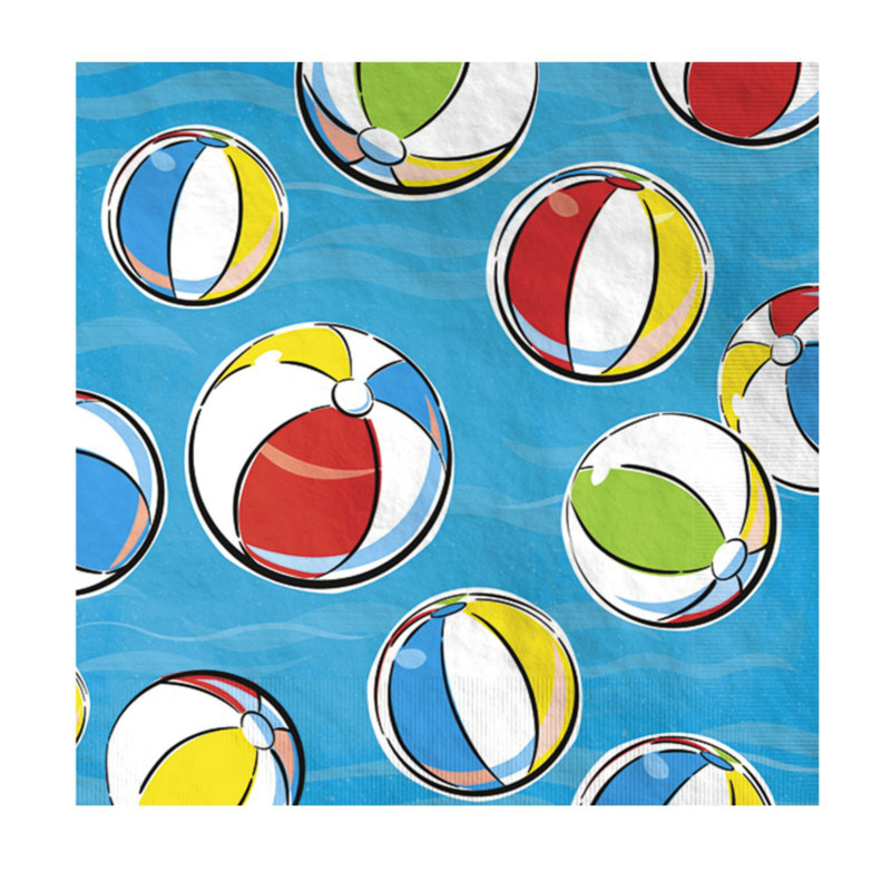 Summertime Fun Lunch Napkins (16 count)