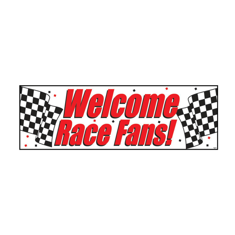 5' Race Fans Giant Banner