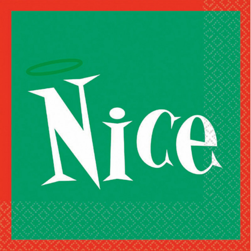 Nice Beverage Napkins (16 count)