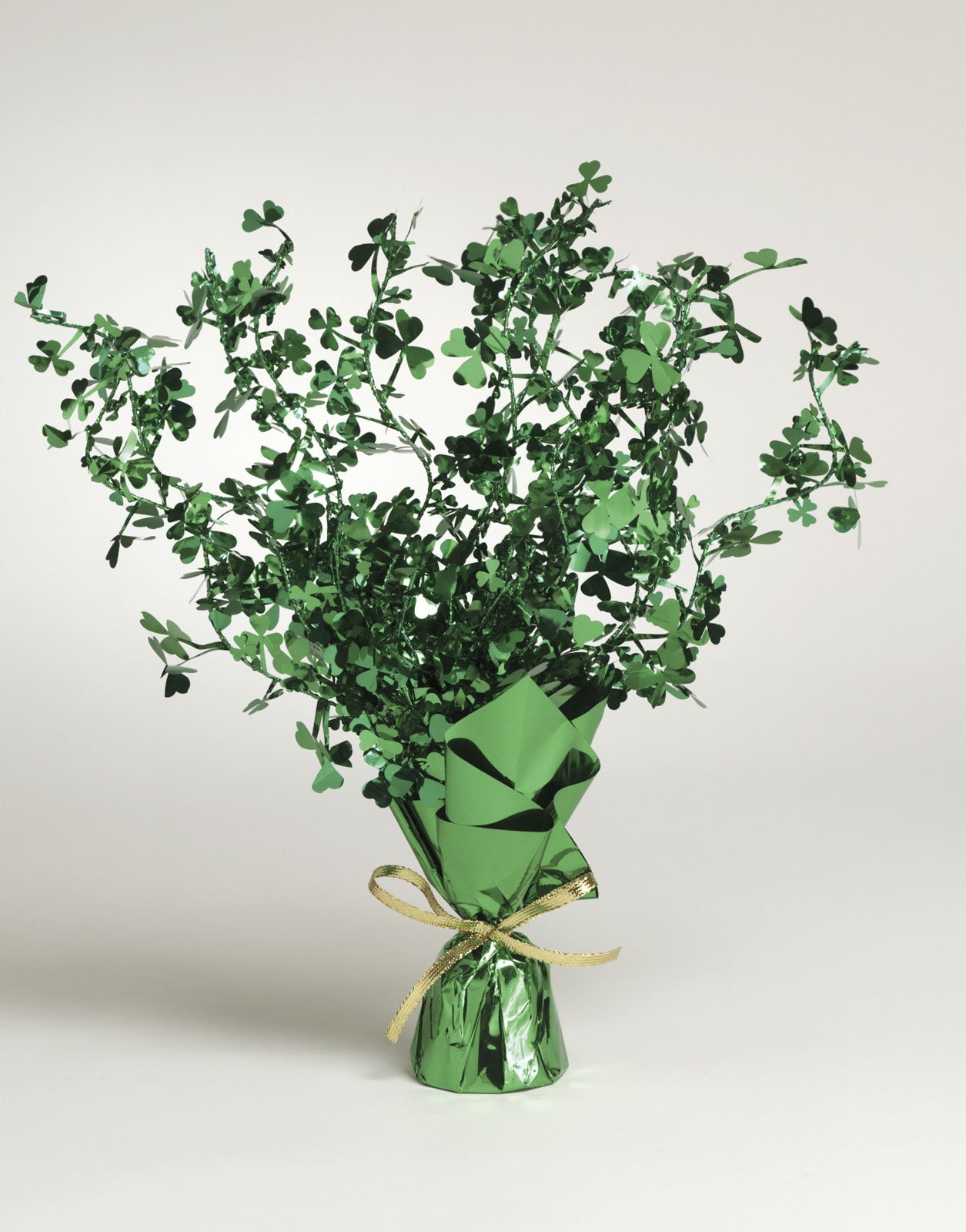 Shamrocks Foil Spray Centerpiece