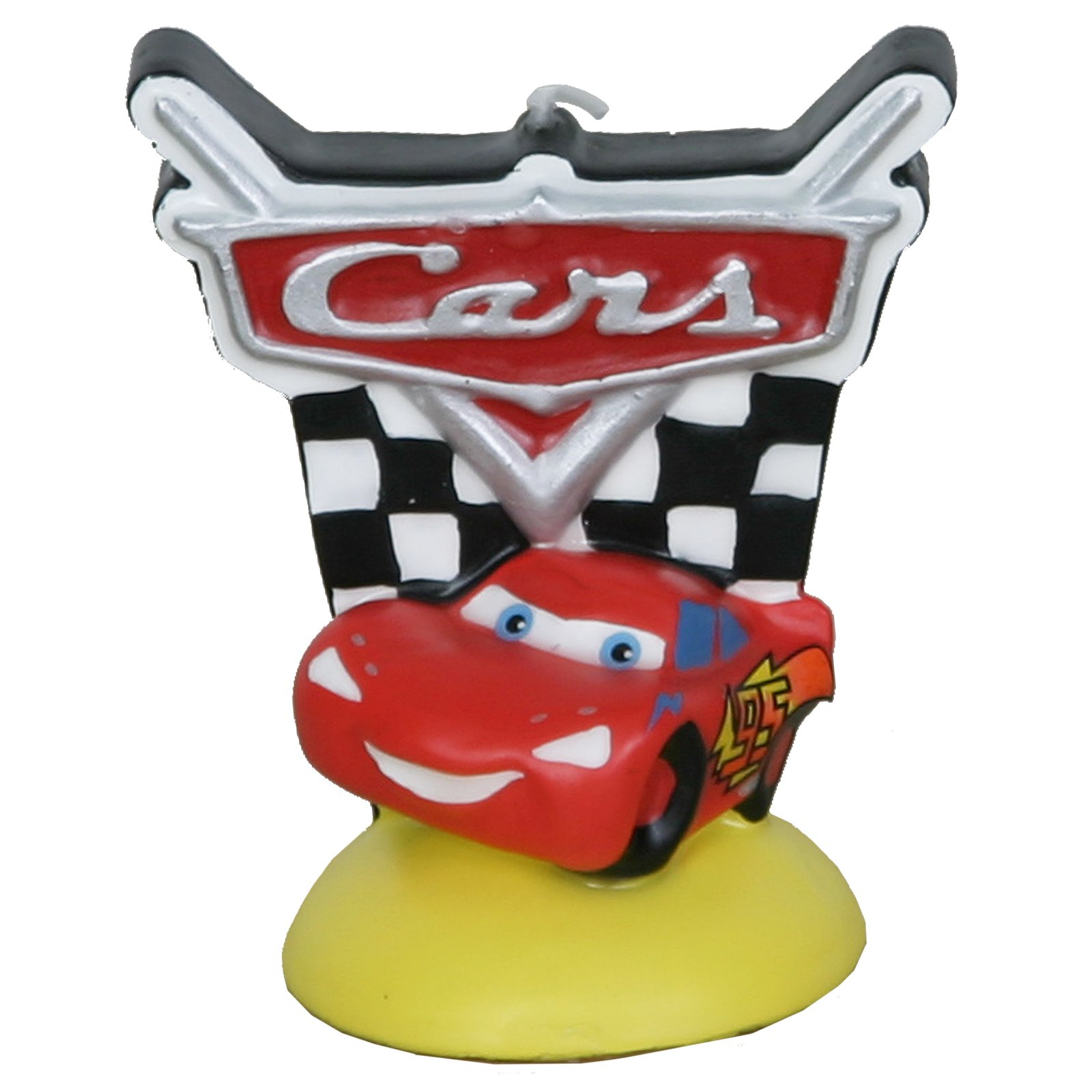 Disney's Cars Logo Candle