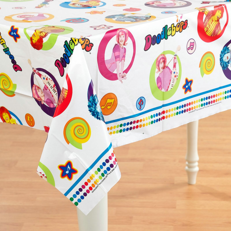 Doodlebops Plastic Tablecover