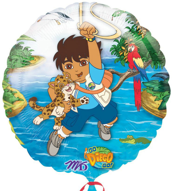 Go Diego Go 18" Foil Balloon