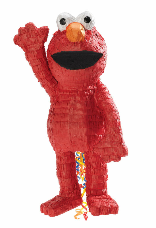 Elmo Pull String Pinata