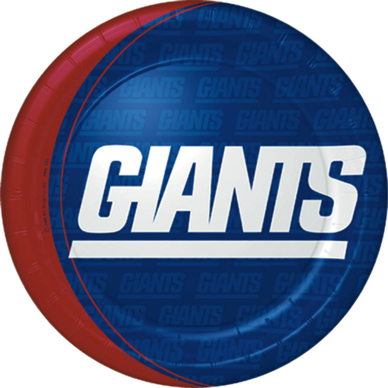 New York Giants Dinner Plates (8 count)