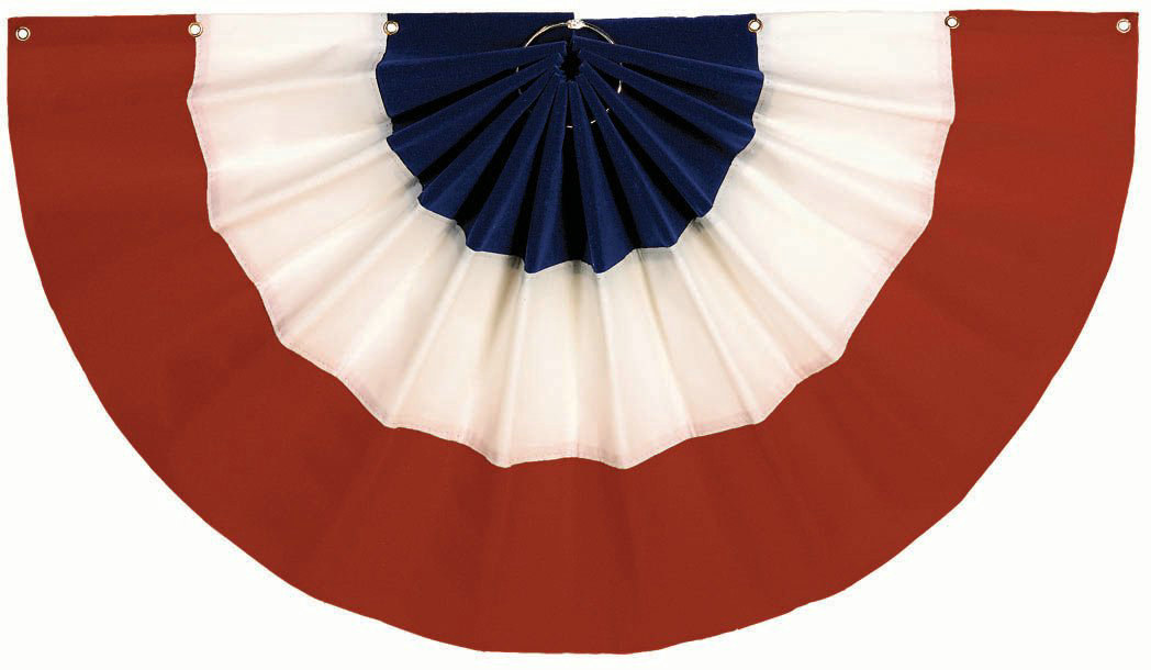 Red, White and Blue Bunting (24