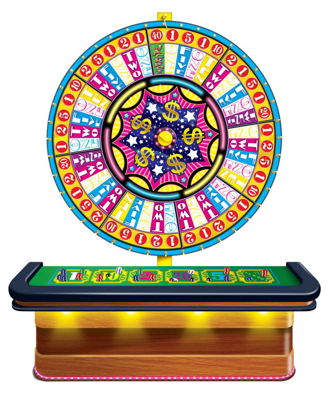 5' Wheel of Fortune Casino Prop Add-On