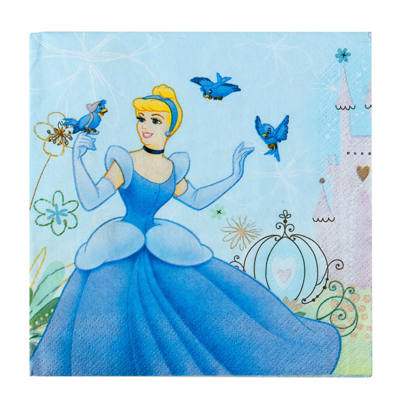 Cinderella Dreamland Lunch Napkins (16 count)