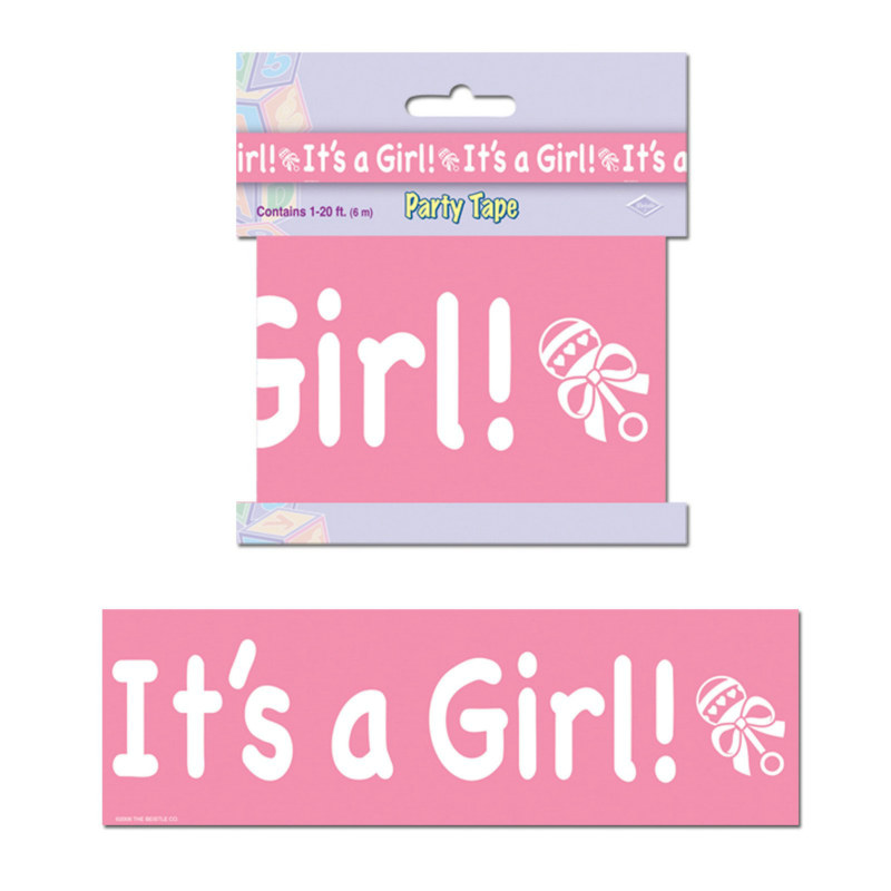 20' It's A Girl Party Tape