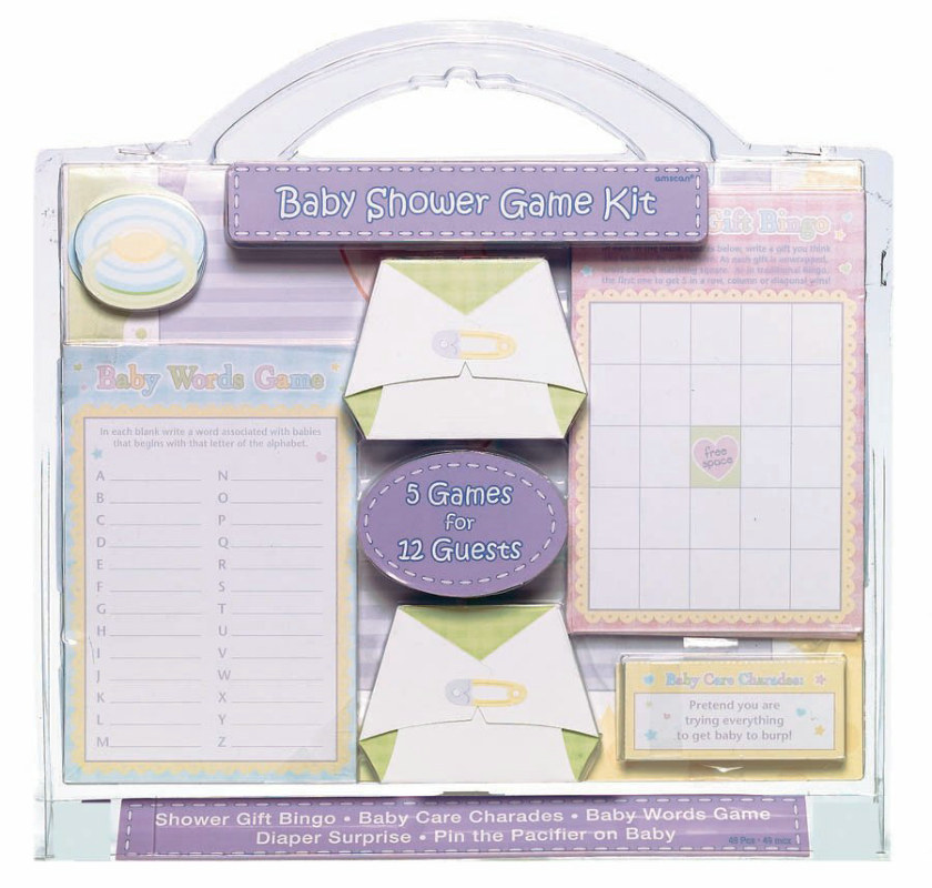 Baby Shower 5 Game Set