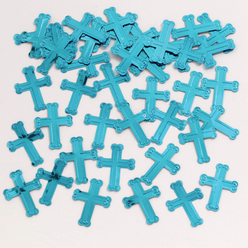 Blue Cross Confetti