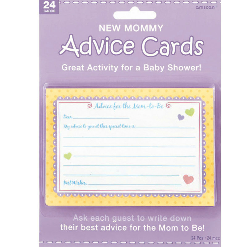 New Mommy Advice Cards (24 count)