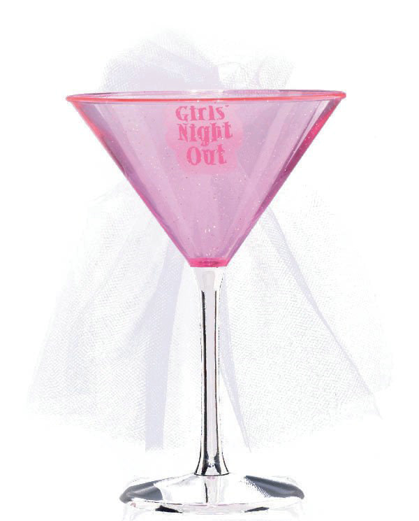 Bachelorette Martini Glass