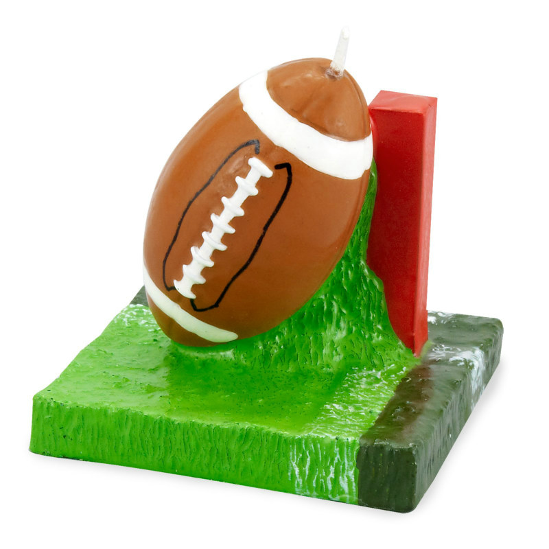 Football Molded Candle