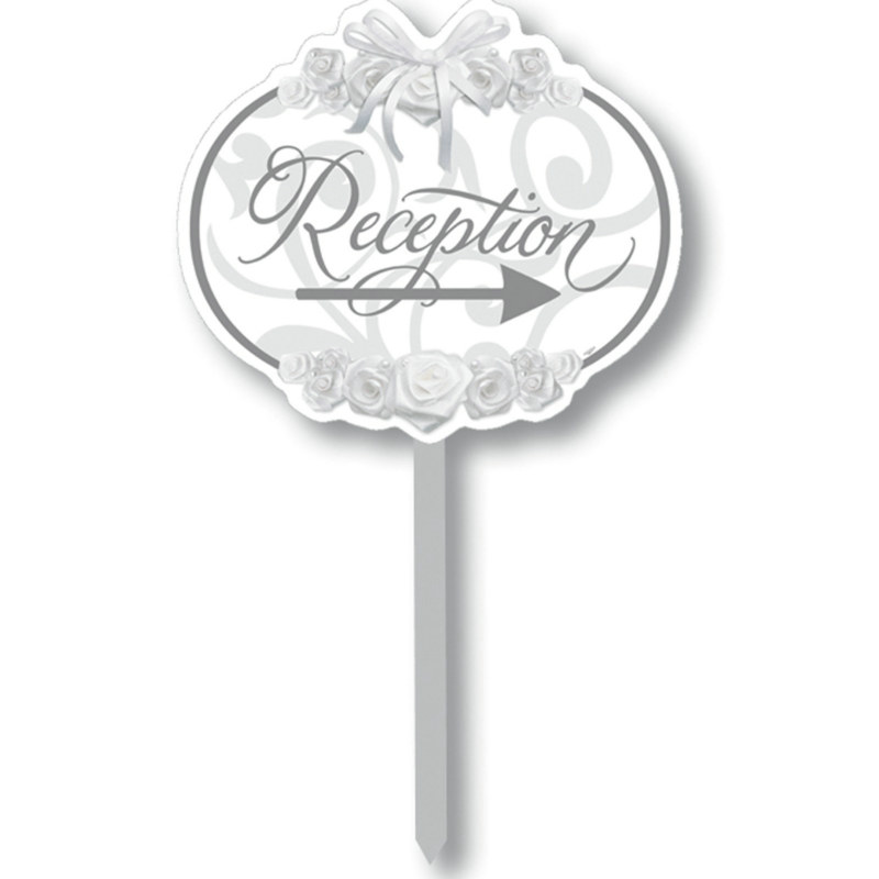 Reception Directional Yard Sign