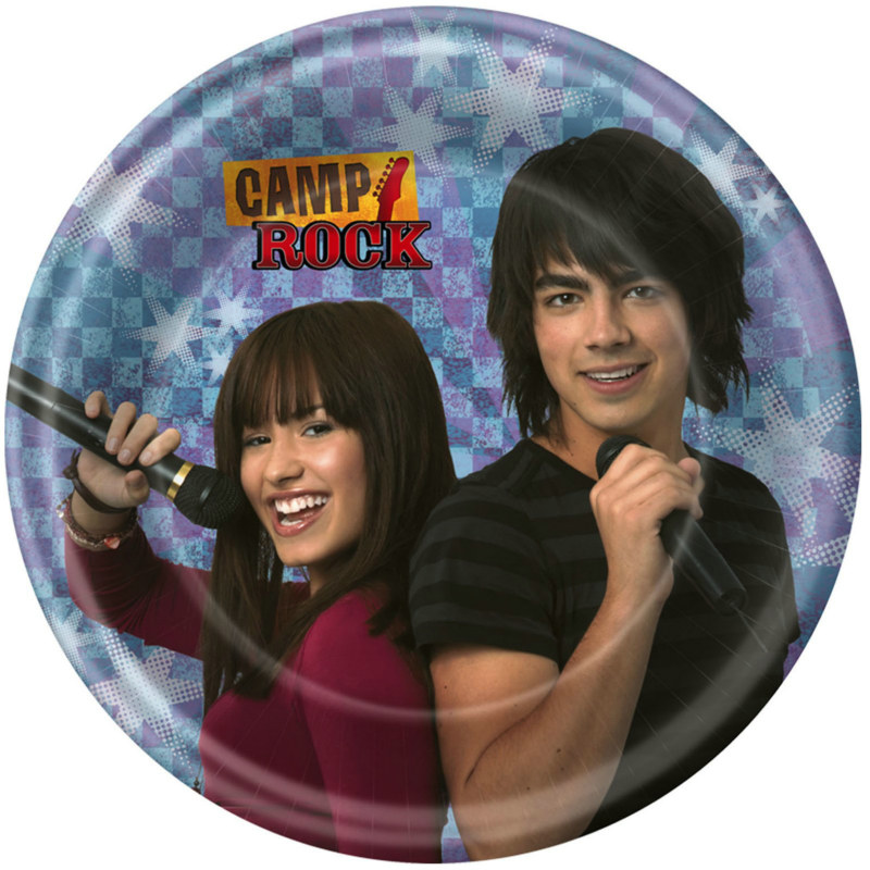 Camp Rock Dessert Plates (8 count)