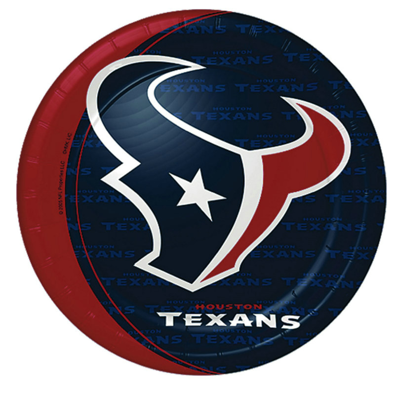 Houston Texans Dinner Plates (8 count)