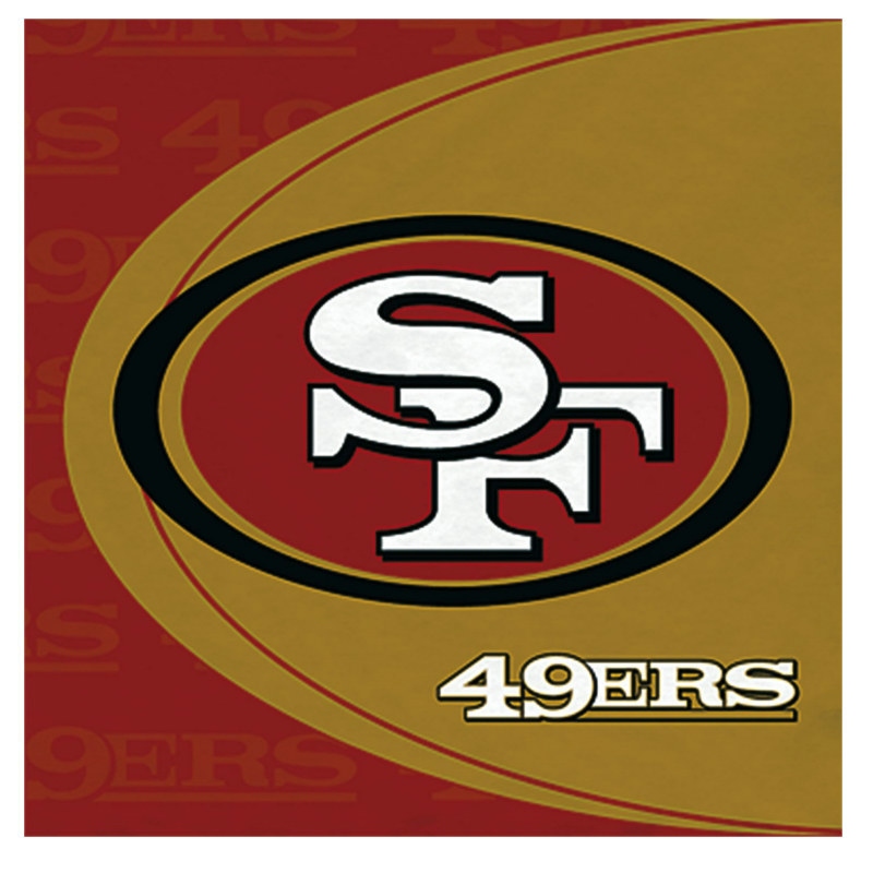 San Francisco 49ers Lunch Napkins (16 count)