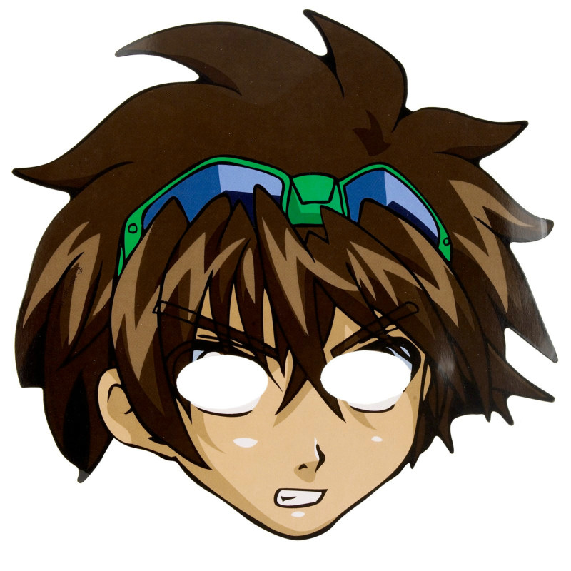 Bakugan Paper Masks (8 count)