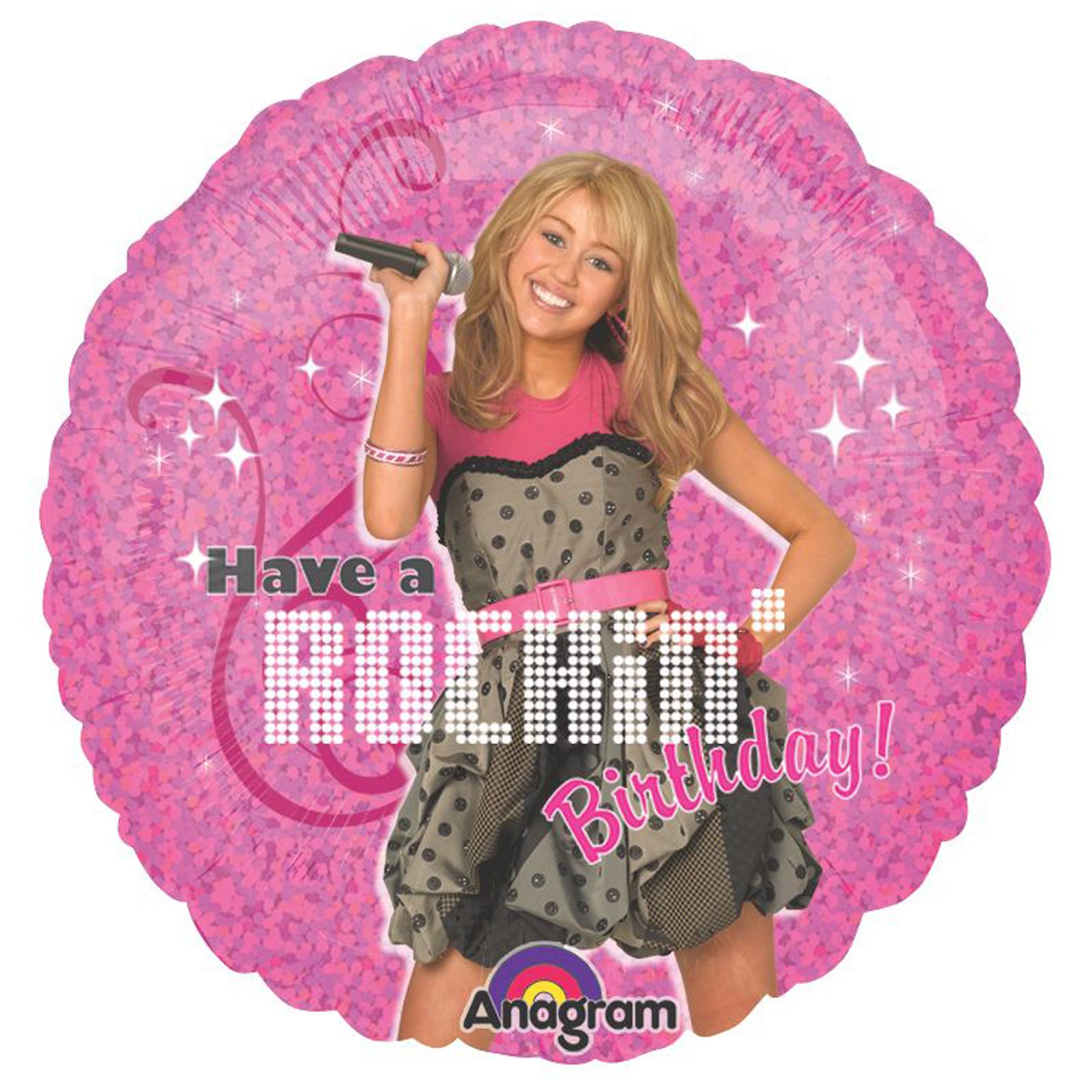 Hannah Montana - Rock the Stage 18" Foil Balloon