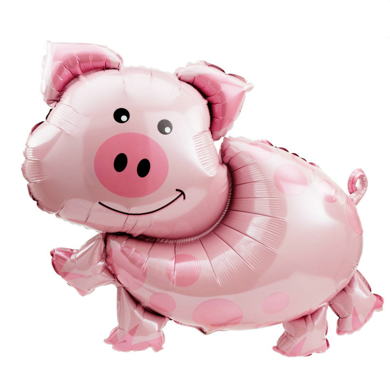 Pig 30" Jumbo Foil Balloon