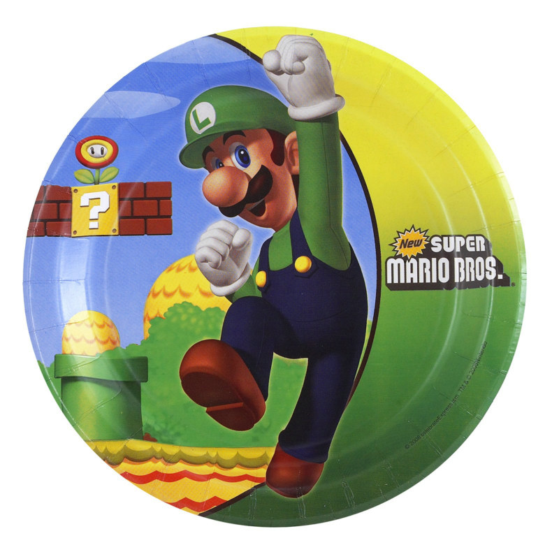 Super Mario Bros. Dessert Plates