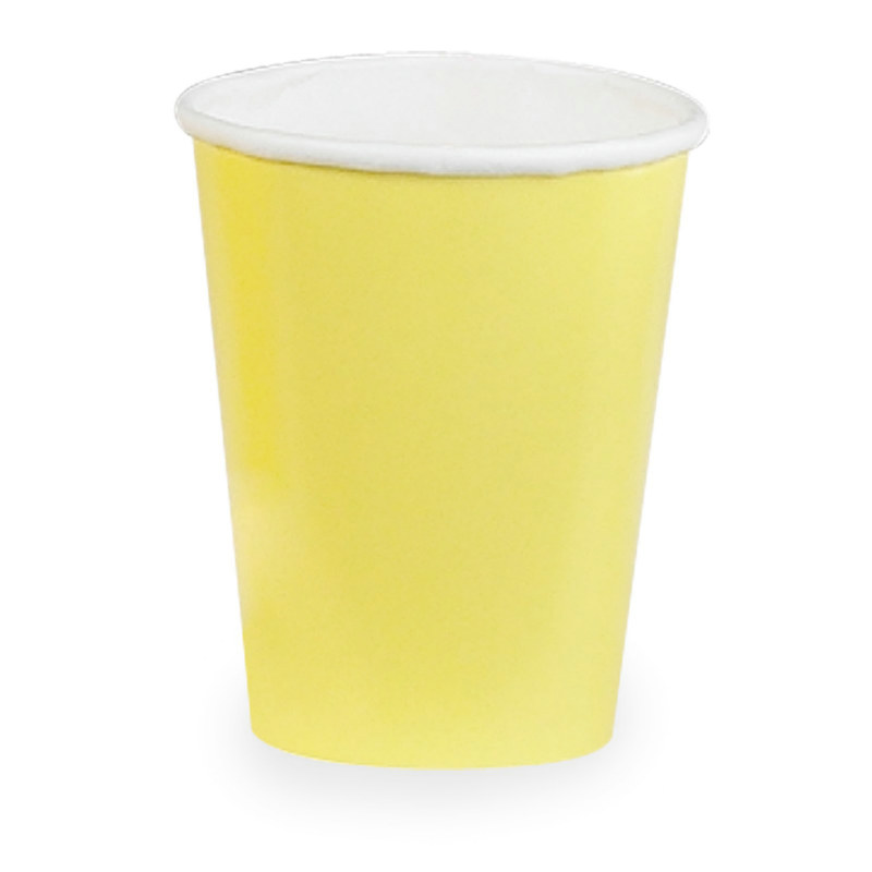 Light Yellow 9 oz. Paper Cups (24 count)