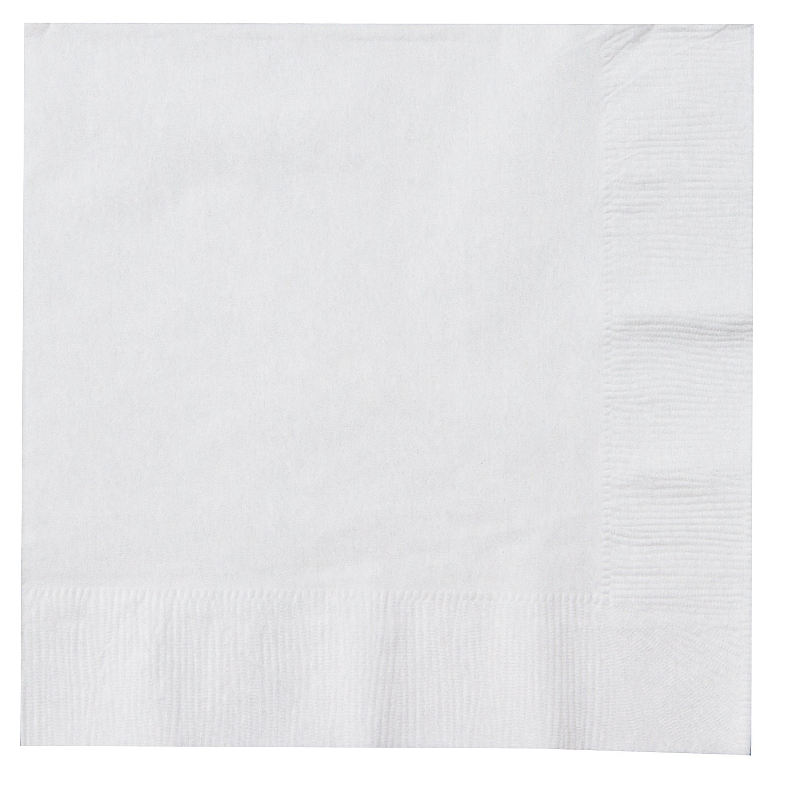 Bright White (White) Lunch Napkin (50 count)